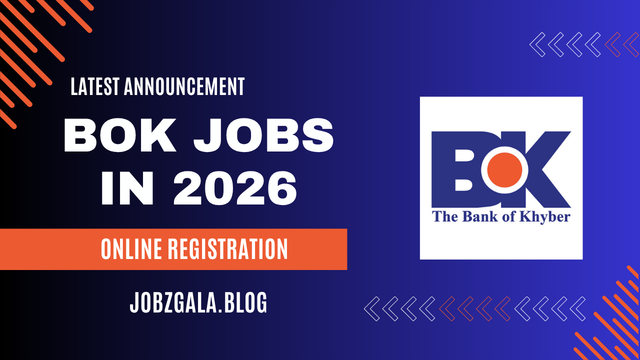 Bank of Khyber BOK Jobs in 2026