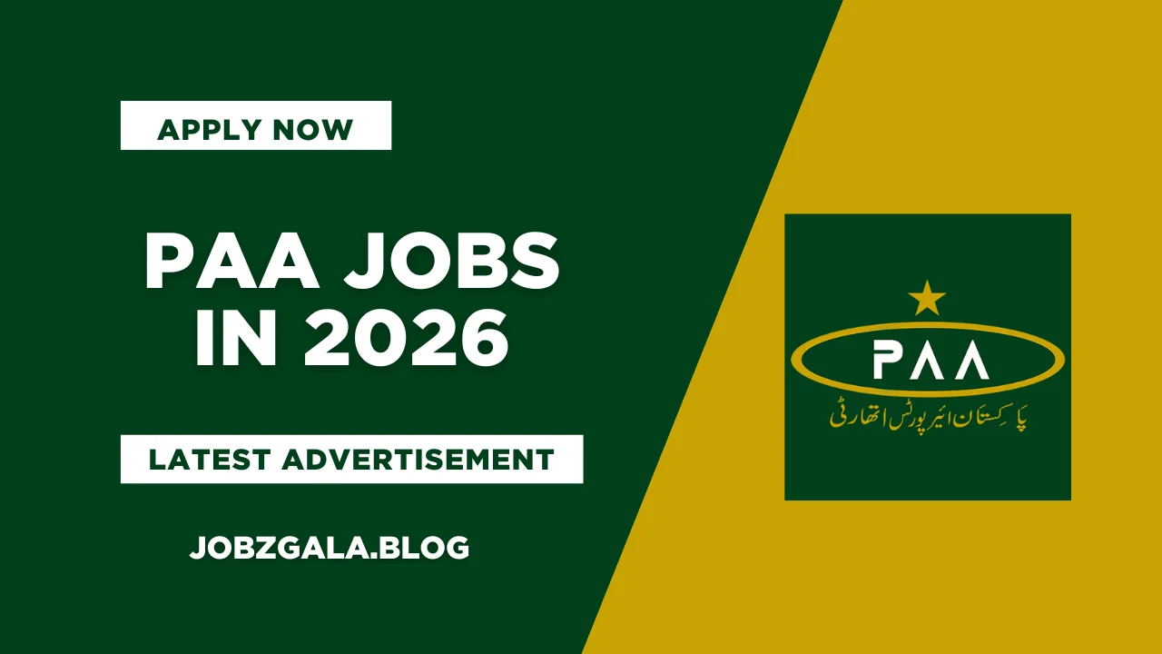 Pakistan Airports Authority PAA Jobs in 2026