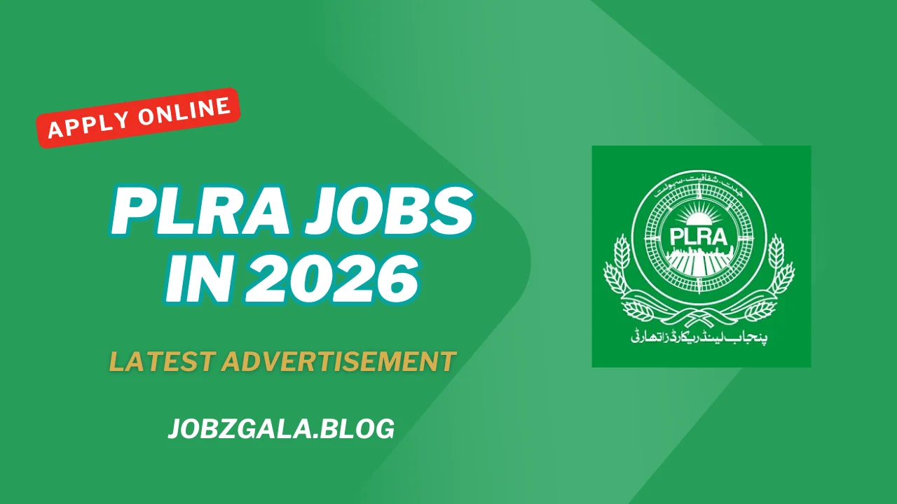 Punjab Land Record Authority PLRA Jobs in 2026