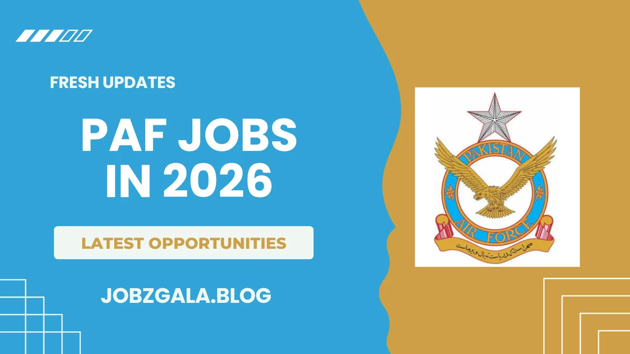 Pakistan Air Force PAF Jobs in 2026