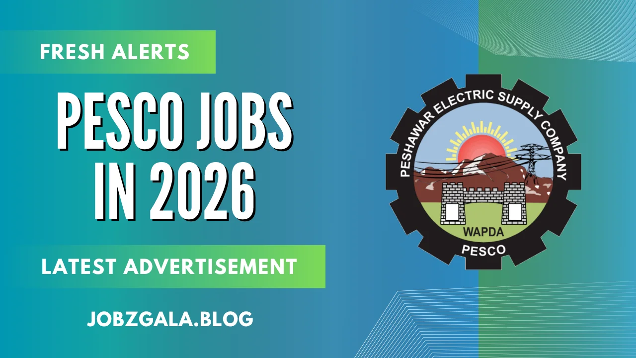 Peshawar Electric Supply Company PESCO Jobs in 2026