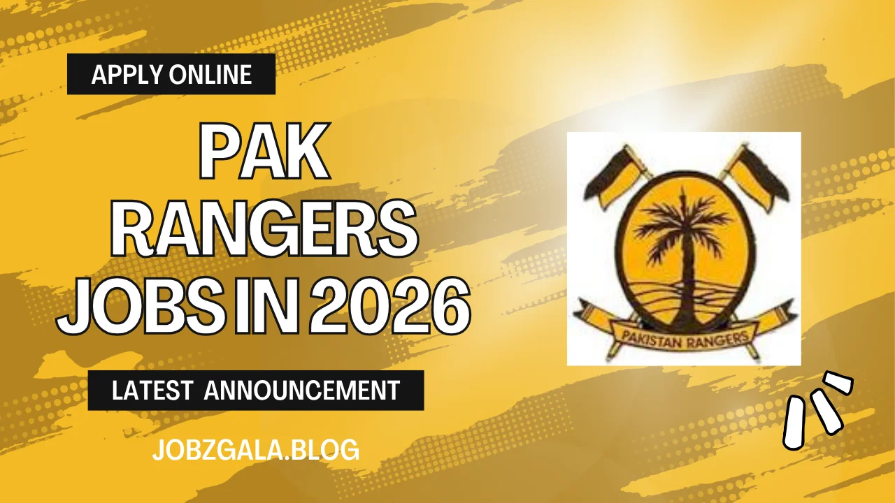 Pak Rangers Jobs in 2026